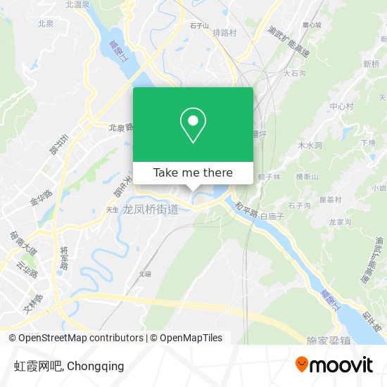 虹霞网吧 map