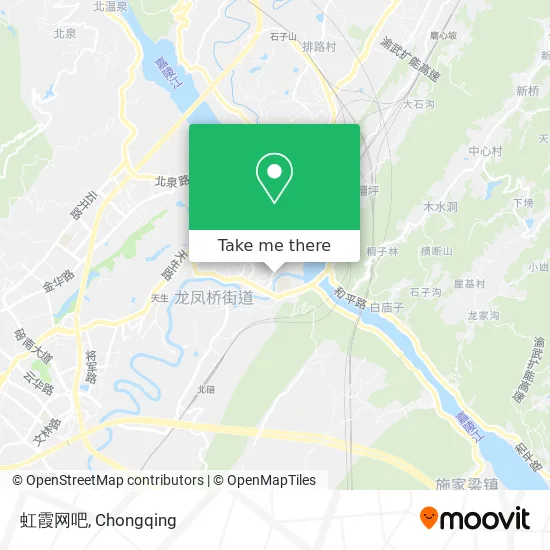 虹霞网吧 map