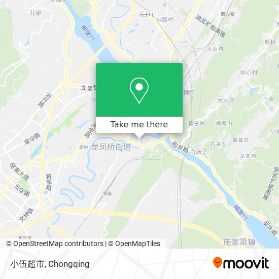 小伍超市 map