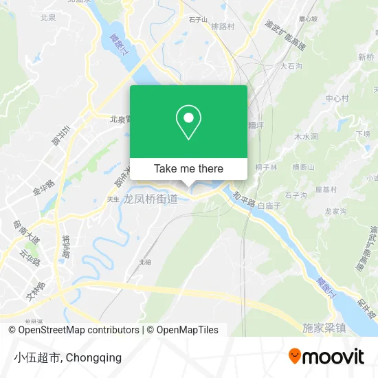 小伍超市 map