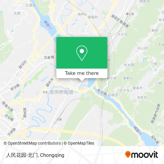 人民花园-北门 map