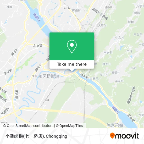 小潘卤鹅(七一桥店) map