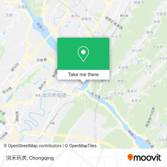 润禾药房 map