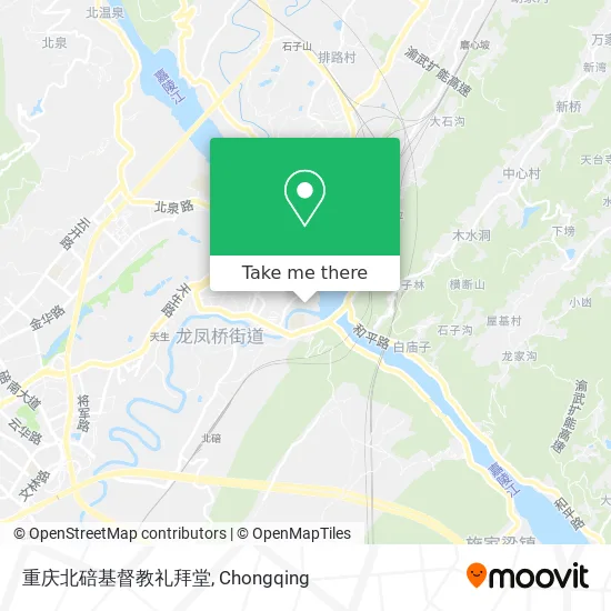 重庆北碚基督教礼拜堂 map