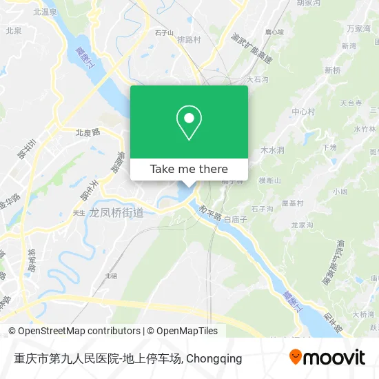 重庆市第九人民医院-地上停车场 map
