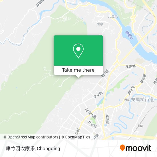 康竹园农家乐 map