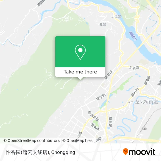 怡香园(缙云支线店) map