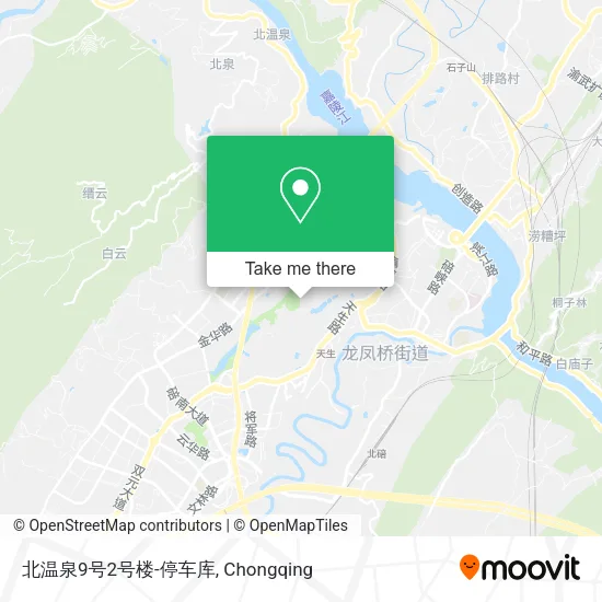 北温泉9号2号楼-停车库 map