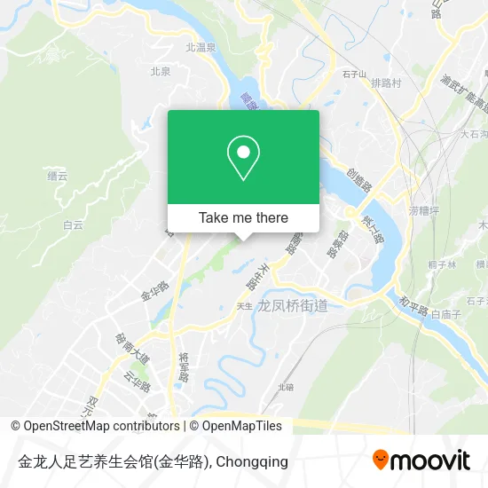 金龙人足艺养生会馆(金华路) map