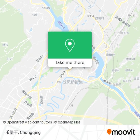 乐堡王 map