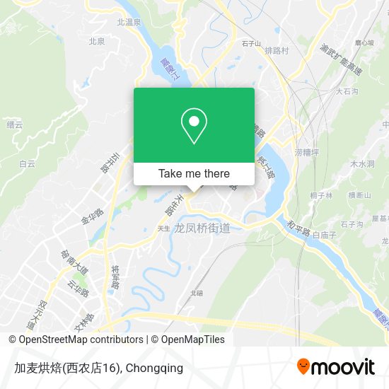 加麦烘焙(西农店16) map