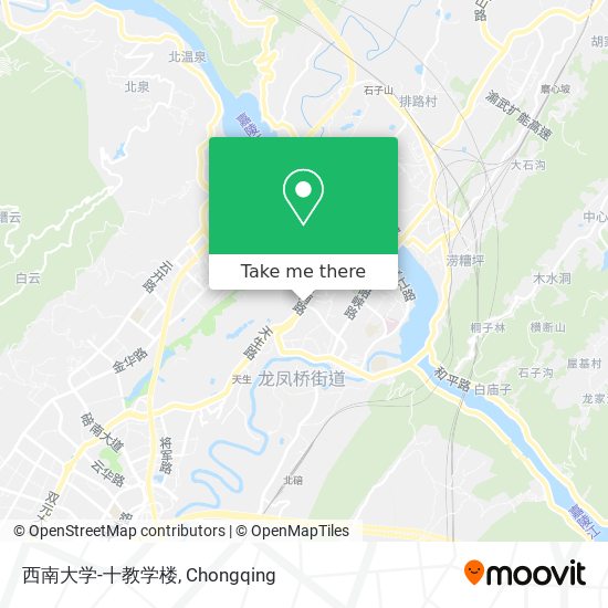 西南大学-十教学楼 map