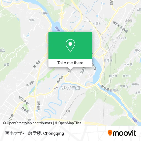 西南大学-十教学楼 map
