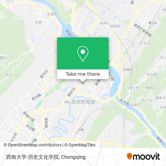 西南大学-历史文化学院 map
