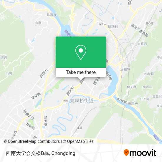 西南大学会文楼B栋 map