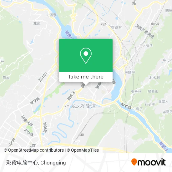 彩霞电脑中心 map