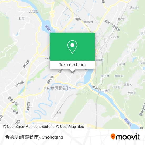 肯德基(缙麓餐厅) map