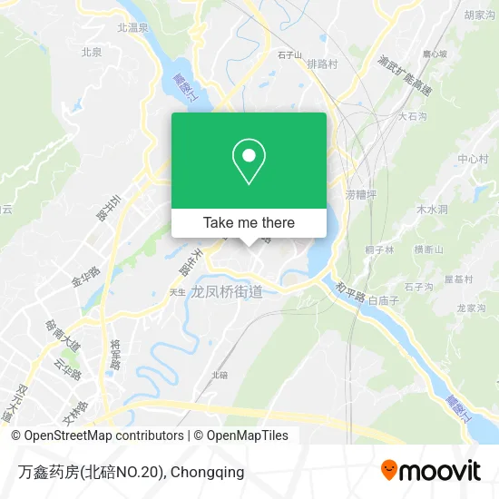 万鑫药房(北碚NO.20) map