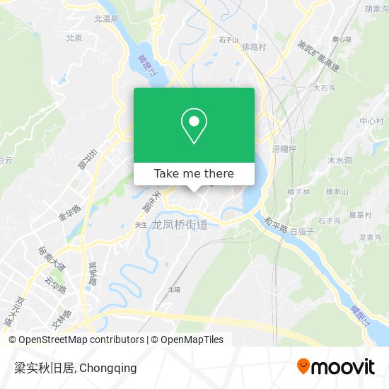 梁实秋旧居 map