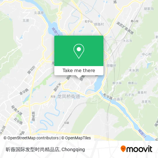 昕薇国际发型时尚精品店 map