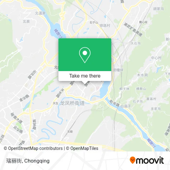 瑞丽街 map