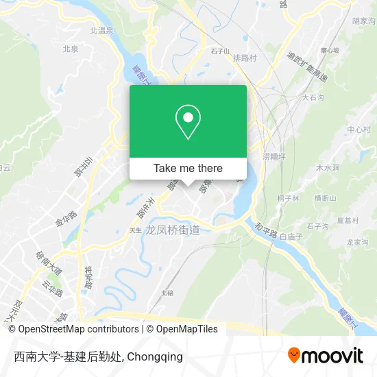西南大学-基建后勤处 map