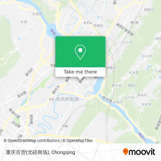 重庆百货(北碚商场) map