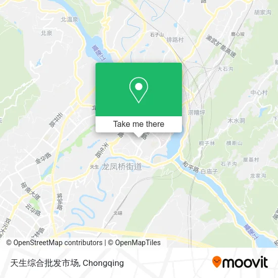 天生综合批发市场 map