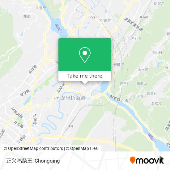 正兴鸭肠王 map