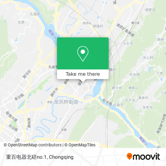 重百电器北碚no.1 map