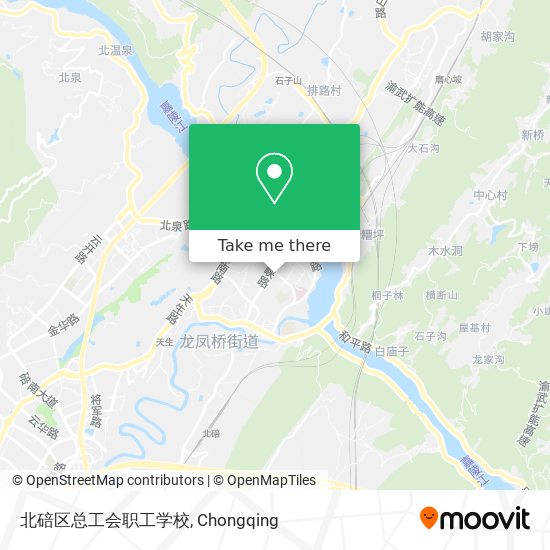 北碚区总工会职工学校 map