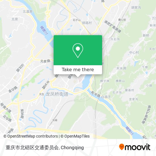 重庆市北碚区交通委员会 map
