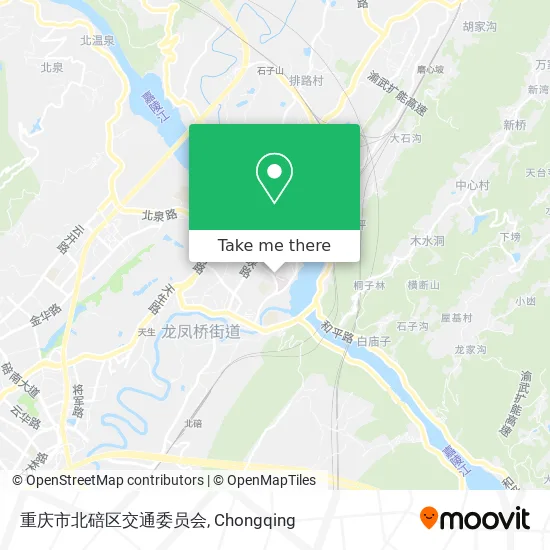 重庆市北碚区交通委员会 map