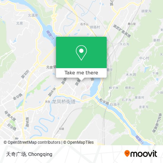 天奇广场 map