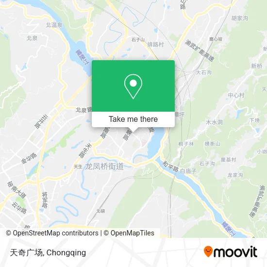 天奇广场 map
