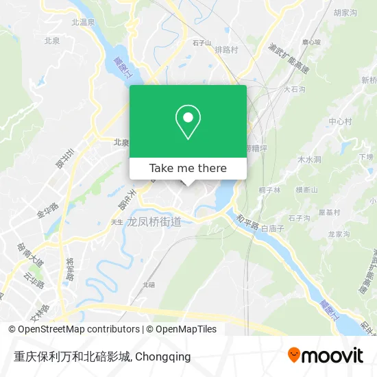 重庆保利万和北碚影城 map