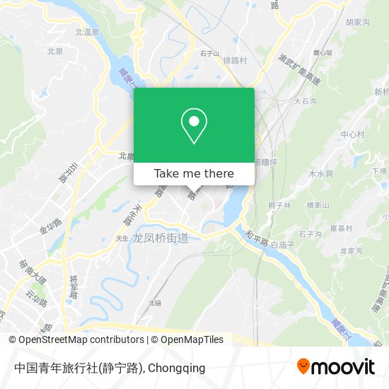 中国青年旅行社(静宁路) map