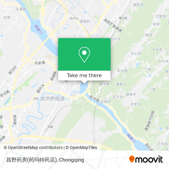 昌野药房(药玛特药店) map