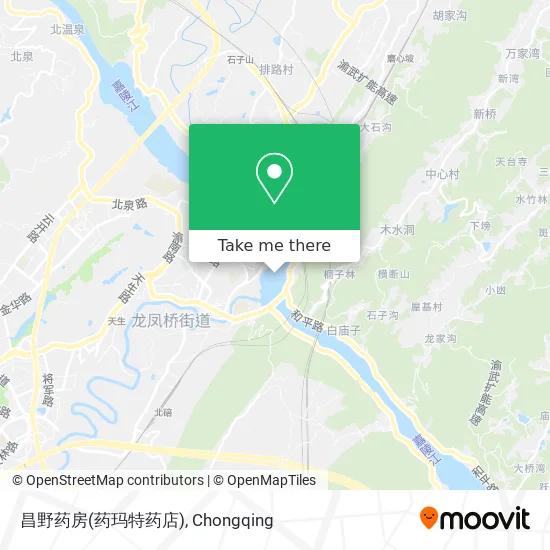 昌野药房(药玛特药店) map