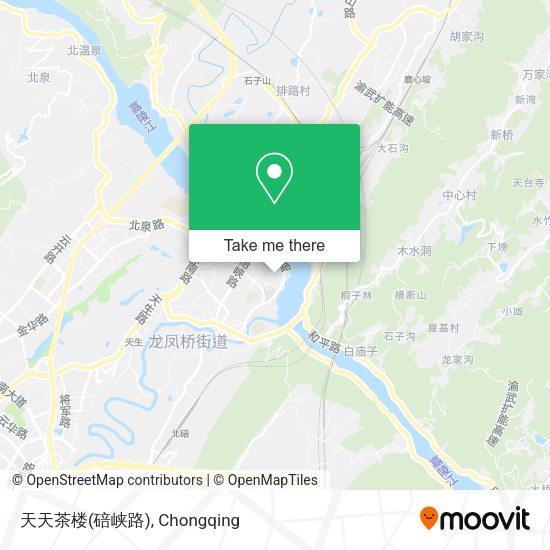 天天茶楼(碚峡路) map