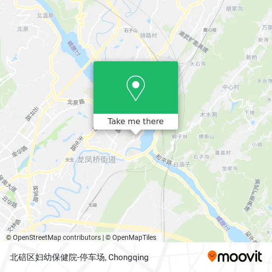 北碚区妇幼保健院-停车场 map
