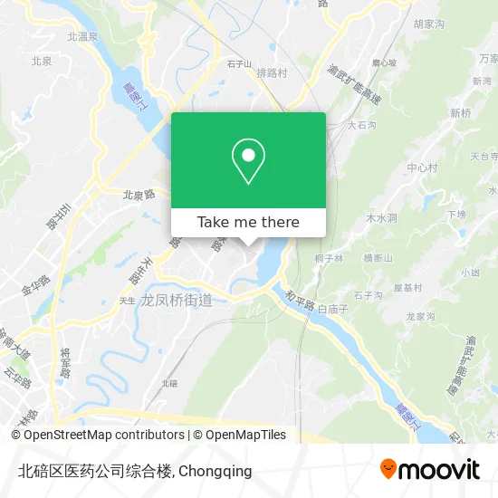 北碚区医药公司综合楼 map