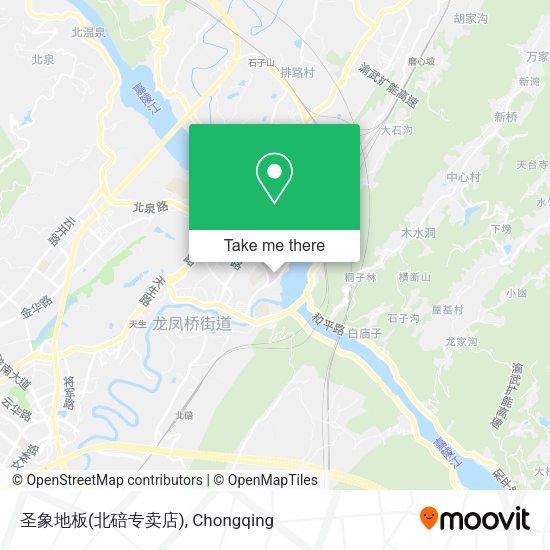 圣象地板(北碚专卖店) map