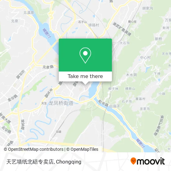 天艺墙纸北碚专卖店 map
