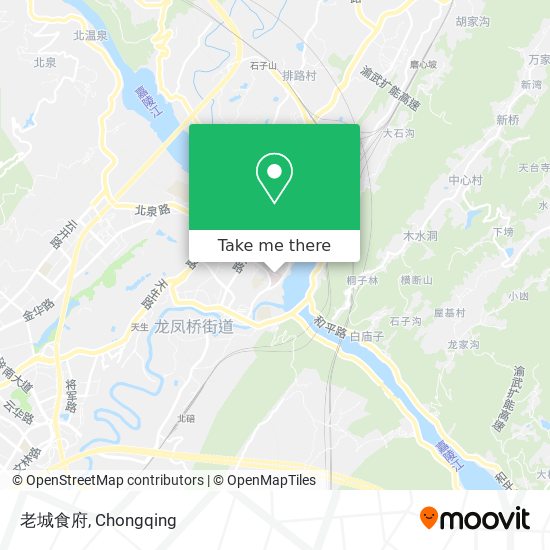 老城食府 map