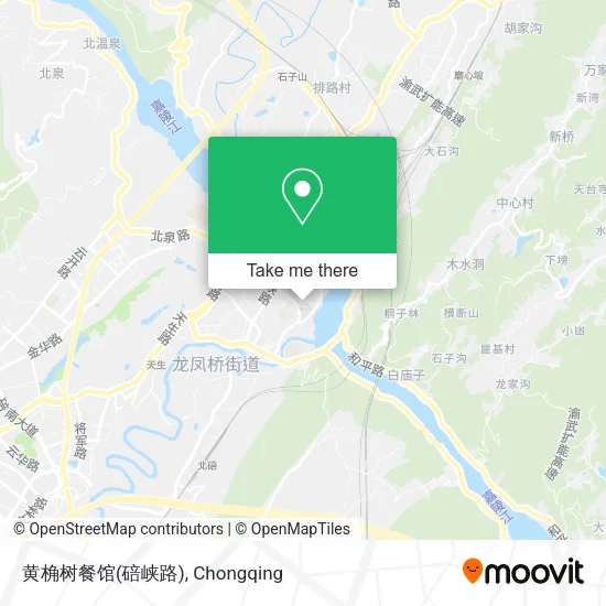 黄桷树餐馆(碚峡路) map