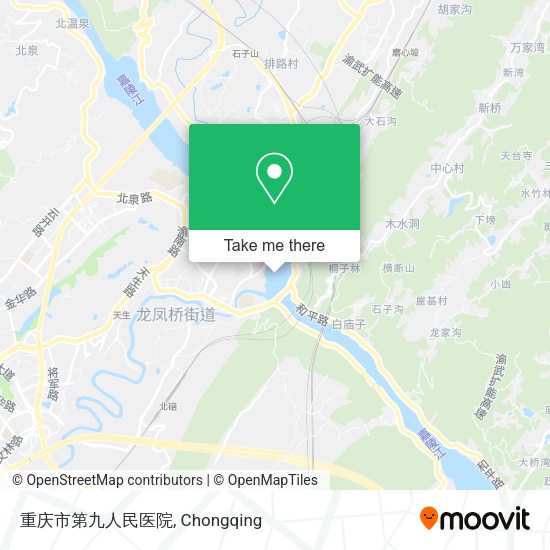 重庆市第九人民医院 map