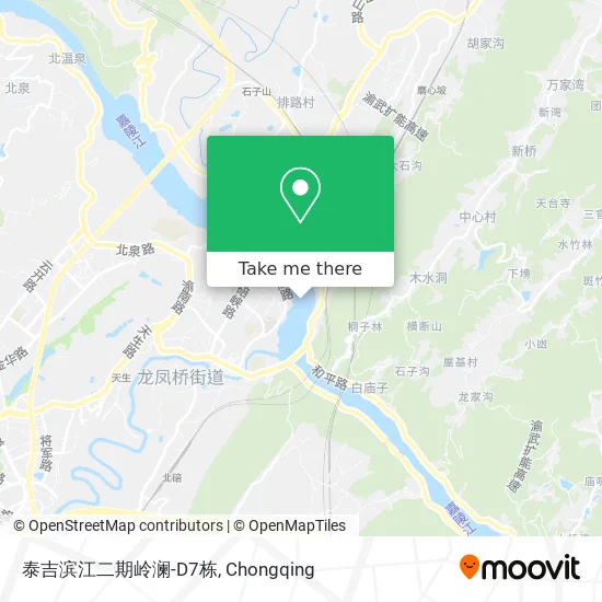 泰吉滨江二期岭澜-D7栋 map