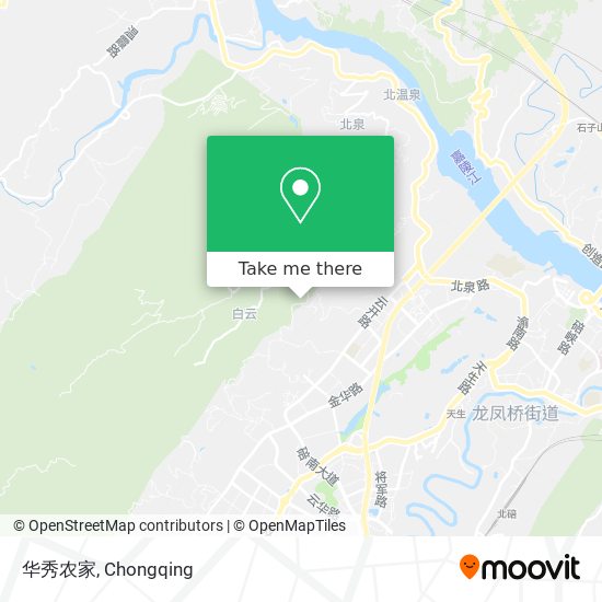 华秀农家 map
