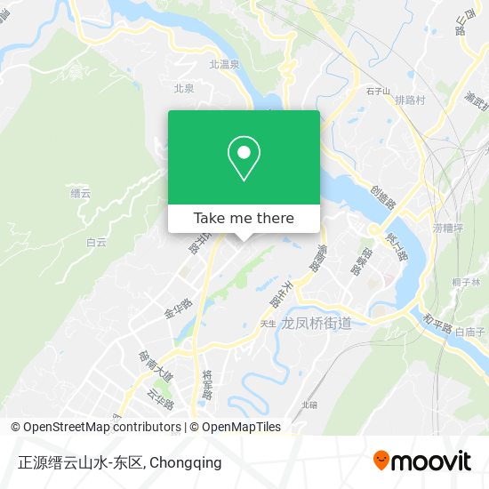 正源缙云山水-东区 map